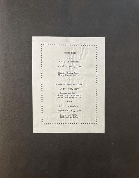 1950 Michigan - Virginia - South Carolina