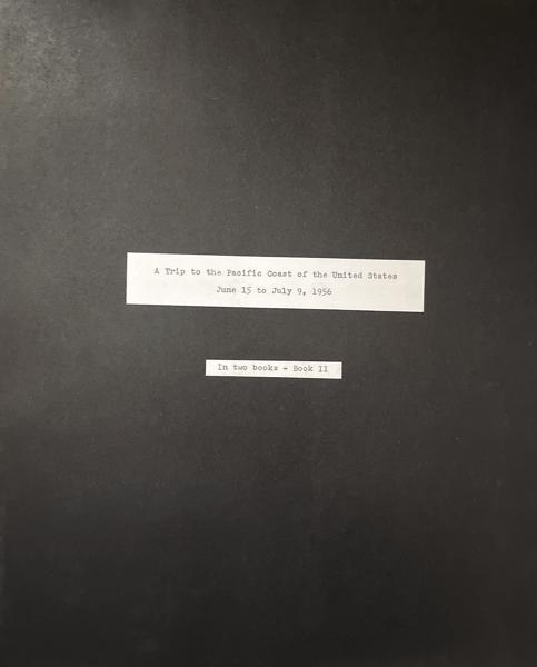 1956 California trip (Book 2)