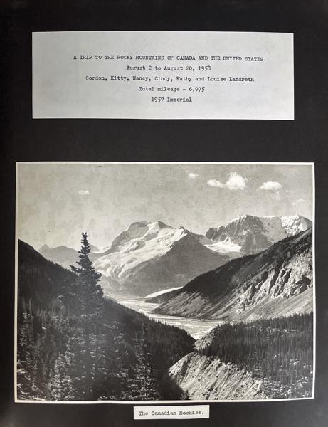 1958 Canada trip